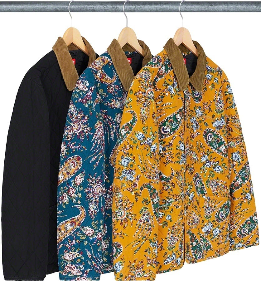 Quilted Paisley Jacket